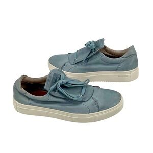 Blackstone Sky Blue Lace Up Sneakers Size 38 Women’s